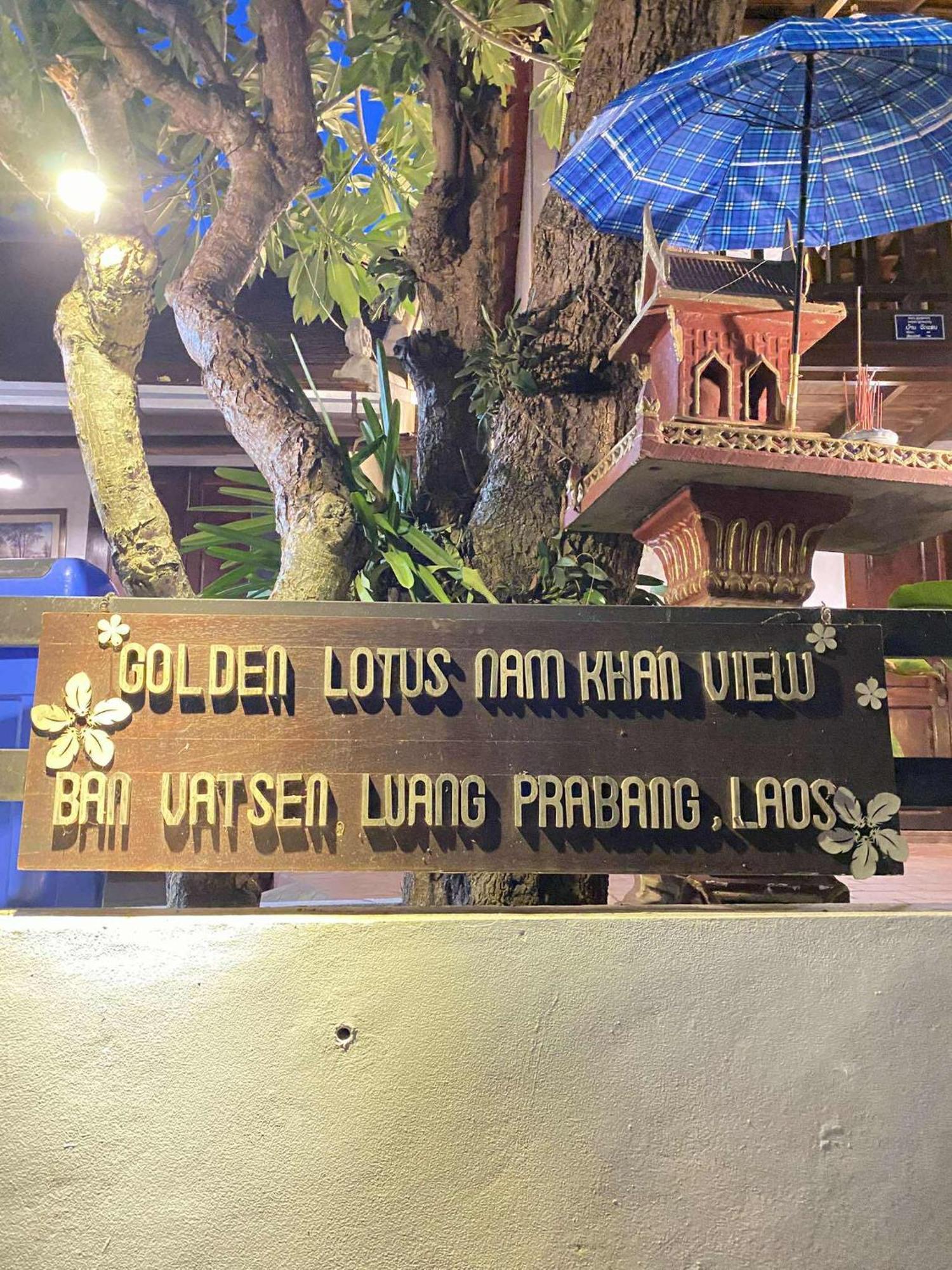 Golden Lotus Namkhan View Luang Prabang Eksteriør billede